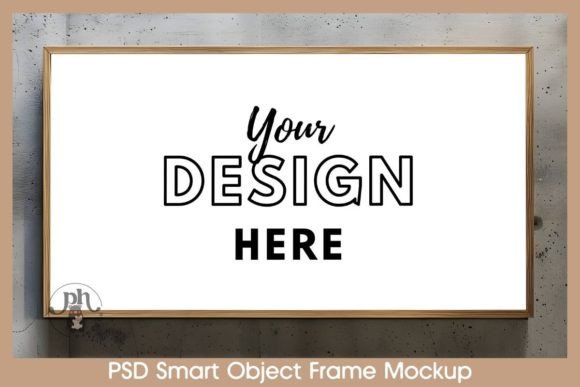 Frame TV Art Mockup Templates PSD File: Your Design Toolkit