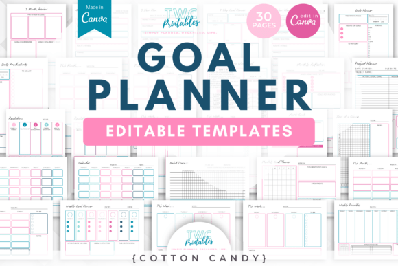 Goal Planner Canva Templates: A Designer's Guide to COTTON CA