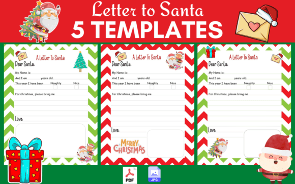 Letter to Santa Templates Christmas Wish: A Designer's Guide