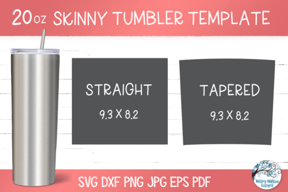 Mastering Sublimation with 20 Ounce Skinny Tumbler Templates