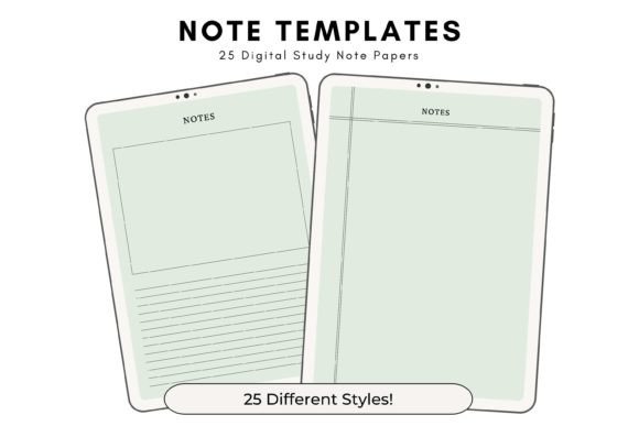 Whisper Printable Note Templates: Digital Paper for Modern Makers